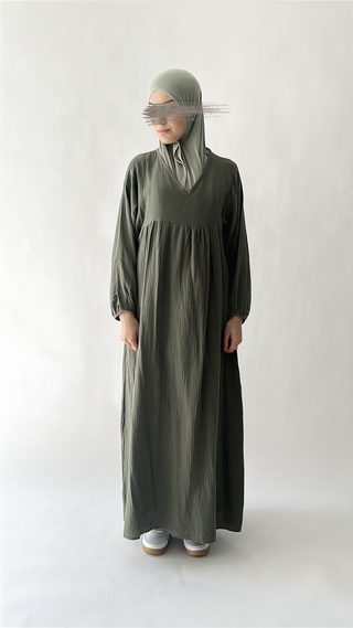 Musselin Kleid Leni