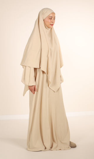 Natural Abaya "Nila" Coton